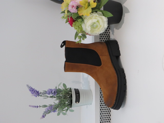 Botki Damskie C802 CAMEL 36-41