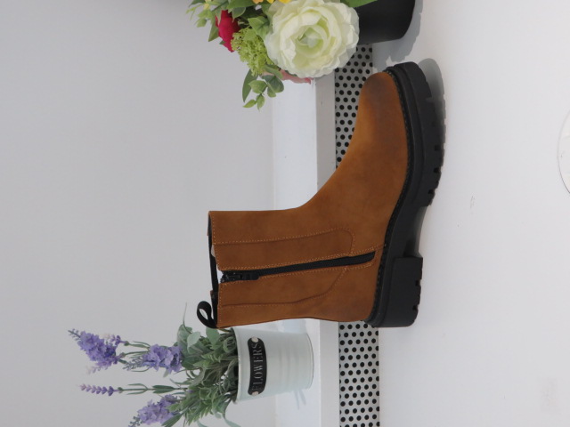 Botki Damskie C802 CAMEL 36-41 1
