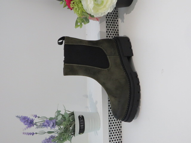 Botki Damskie C802 GREEN 36-41