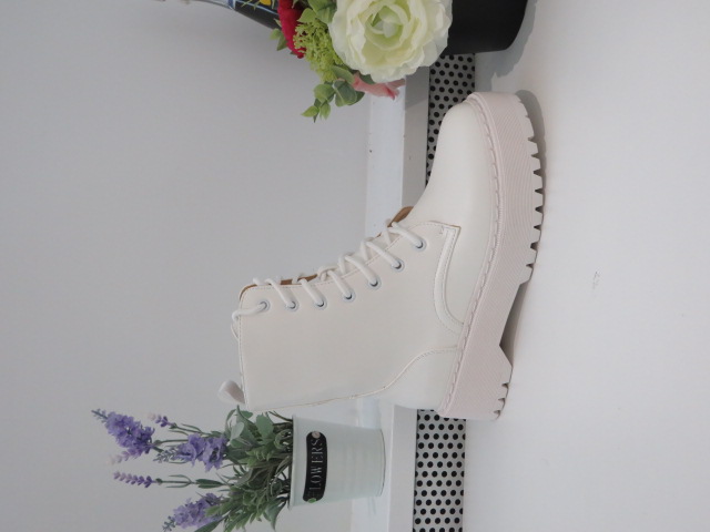 Botki Damskie CLS270 WHITE 36-41