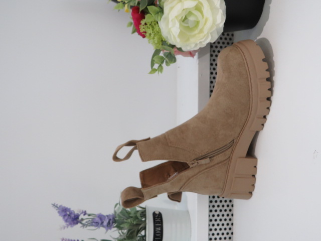 Botki Damskie 5688 KHAKI 36-41 1