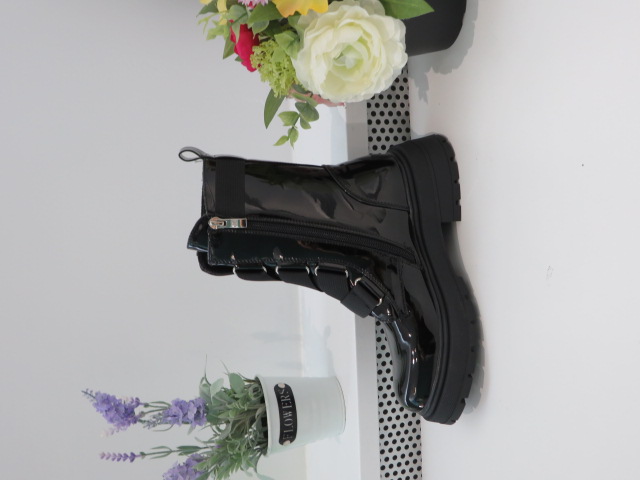 Botki Damskie CLS278 BLACK 36-41 OCIEPLANE 1