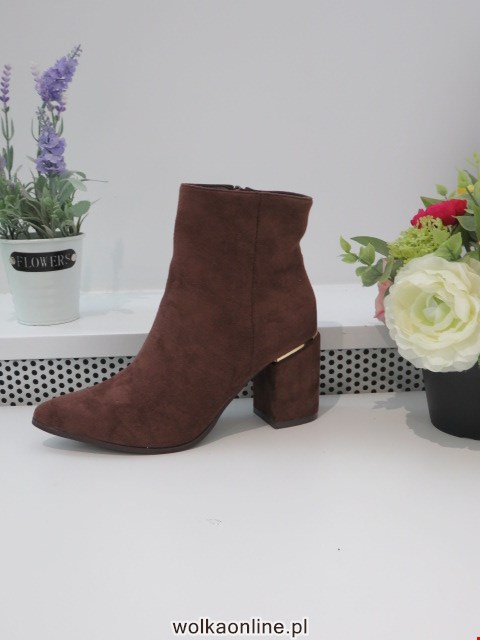 Botki Damskie 1605 BROWN 36-41