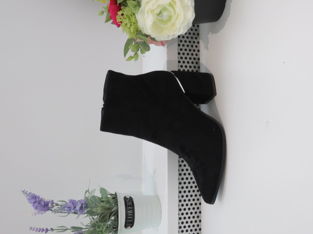 Botki Damskie 1605 BLACK 36-41 OCIEPLANE