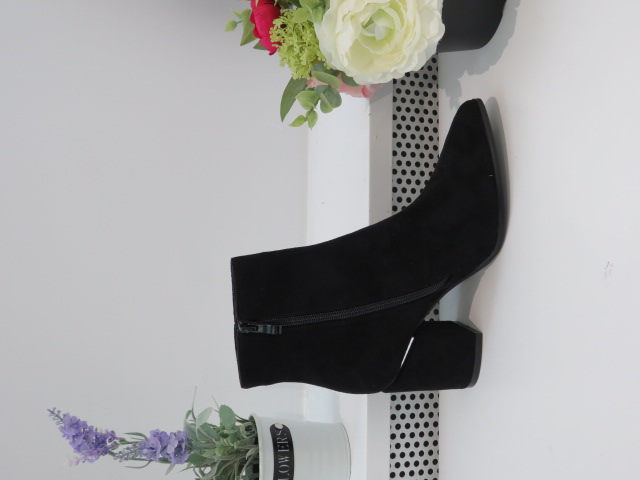 Botki Damskie 1605 BLACK 36-41 OCIEPLANE 1