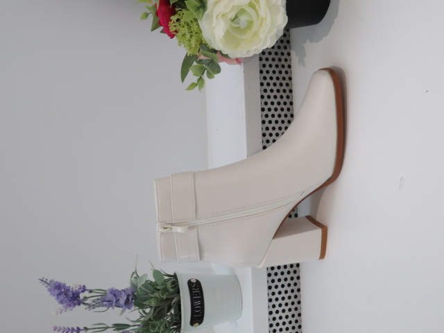Botki Damskie 5626 WHITE 36-41 OCIEPLANE 1