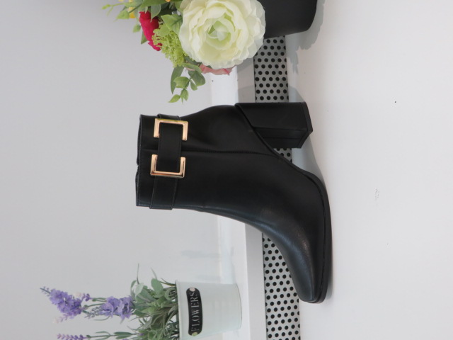 Botki Damskie 5626 BLACK 36-41 OCIEPLANE