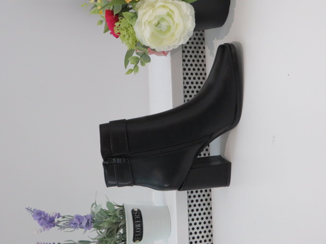 Botki Damskie 5626 BLACK 36-41 OCIEPLANE 1