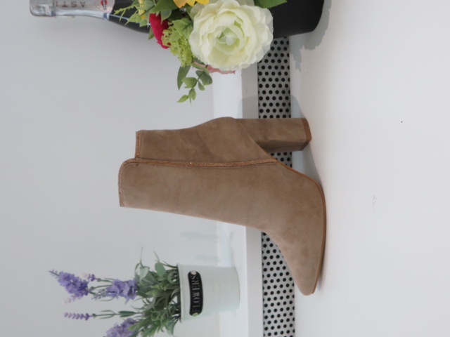 Botki Damskie 9536A KHAKI 36-41