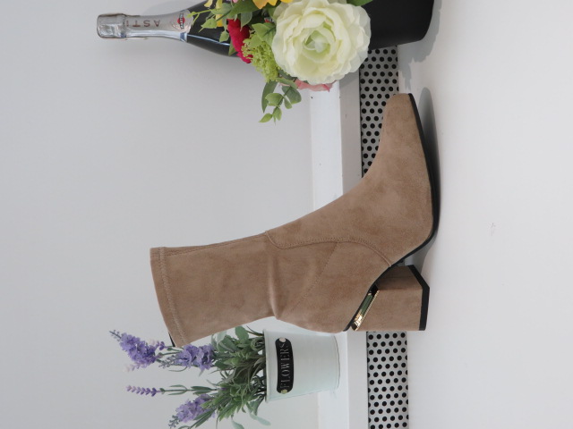 Botki Damskie CLS288 KHAKI 36-41