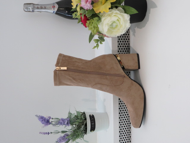 Botki Damskie CLS288 KHAKI 36-41 1