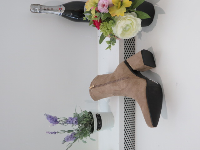 Botki Damskie CLS288 KHAKI 36-41 2