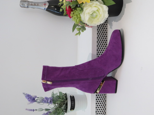 Botki Damskie CLS288 PURPLE 36-41 1