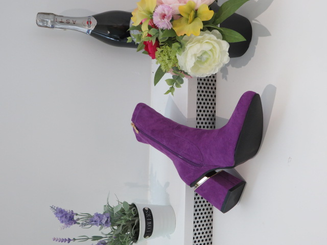 Botki Damskie CLS288 PURPLE 36-41 2