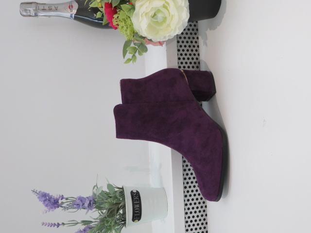 Botki Damskie AA-14 PURPLE 36-41
