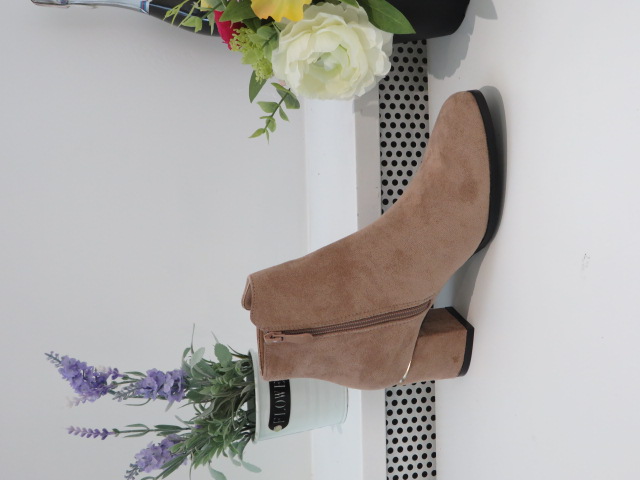 Botki Damskie AA-14 KHAKI 36-41 1