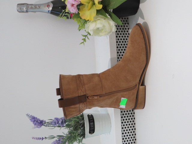 Botki Damskie 9563 CAMEL 36-41 1