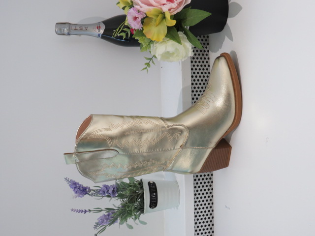 Botki Dziecięce YL95 GOLD 31-36