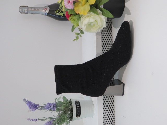 Botki Damskie 5758 BLACK 36-41 1