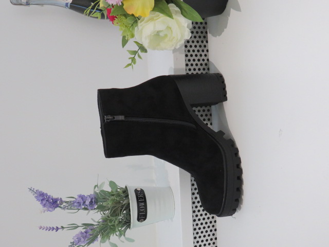 Botki Damskie 5787 BLACK 36-41 OCIEPLANE 1