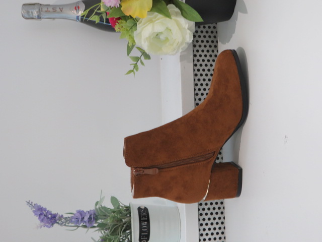 Botki Damskie 2774 BROWN 36-41 OCIEPLANE 1