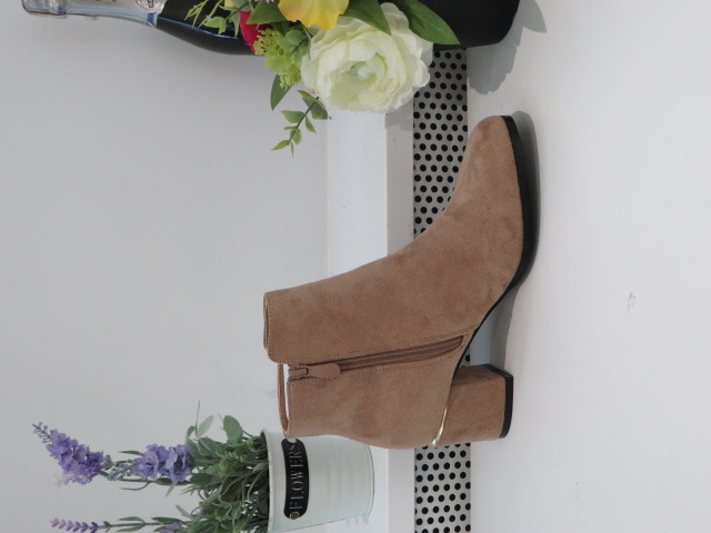 Botki Damskie 2774 KHAKI 36-41  1