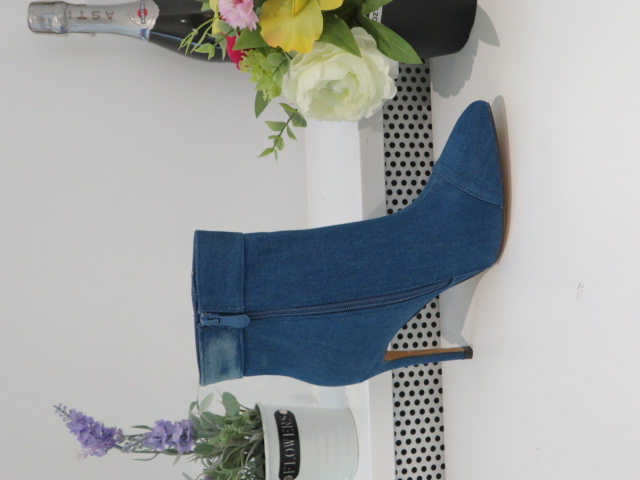 Botki Damskie AC3486 BLUE 36-41 1