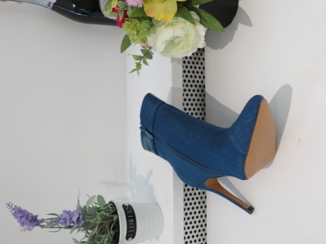 Botki Damskie AC3486 BLUE 36-41 2