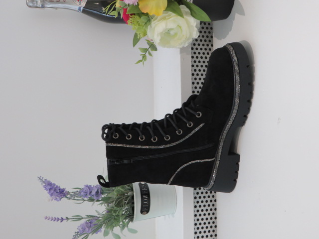Botki Damskie 9516A BLACK 36-41 1