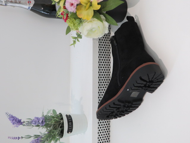 Botki Damskie 68208 BLACK 36-41 OCIEPLANE 2