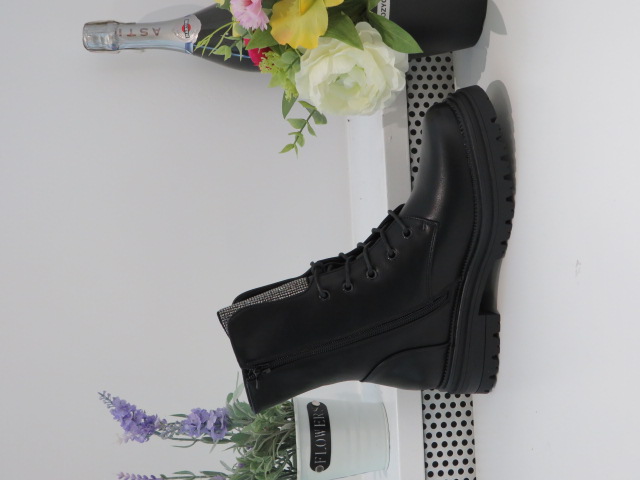 Botki Damskie 5757 BLACK 36-41 OCIEPLANE 1