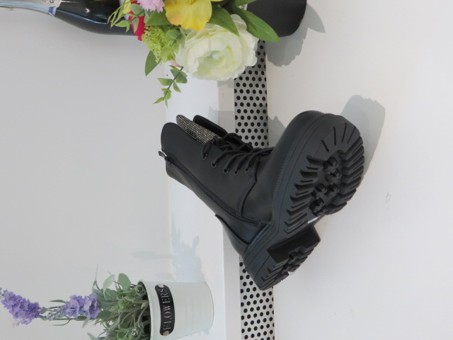 Botki Damskie 5757 BLACK 36-41 OCIEPLANE 2
