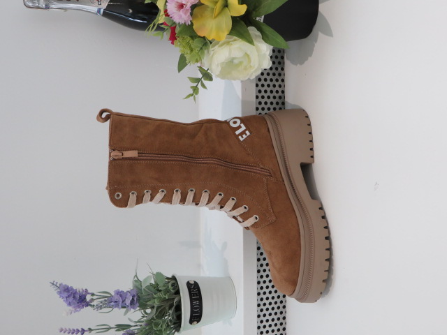 Botki Damskie 1600 CAMEL 36-41 OCIEPLANE 1