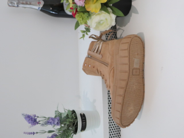 Botki Damskie EV263 KHAKI 36-41 2