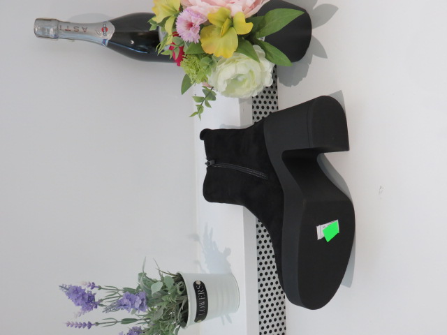 Botki Damskie 9527 BLACK 36-41 2