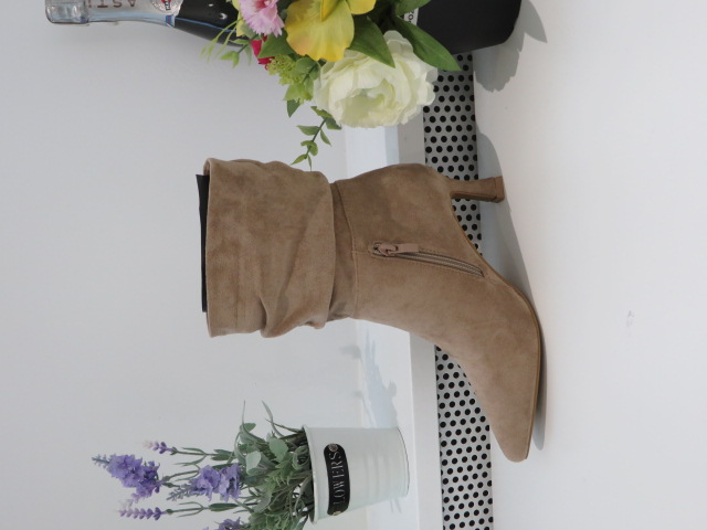 Botki Damskie 9512 KHAKI 36-41 1