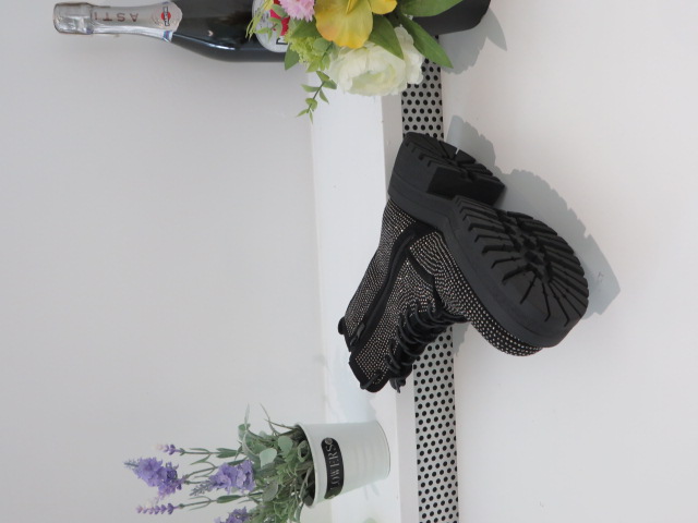 Botki Damskie 8655 GUN 36-41 OCIEPLANE 2