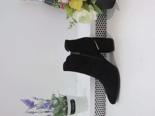 Botki Damskie 5628 BLACK 36-41 OCIEPLANE 3