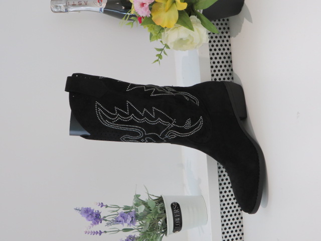 Kozaki Damskie 8582 BLACK 36-41 1