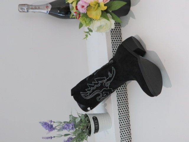 Kozaki Damskie 8582 BLACK 36-41 2