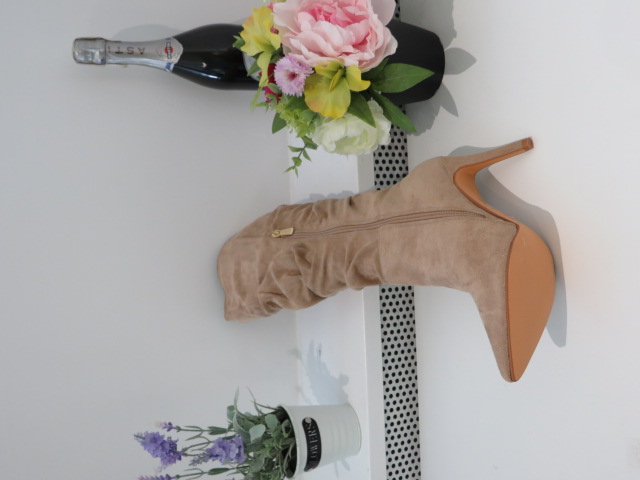 Kozaki Damskie XK889 KHAKI 36-41 2