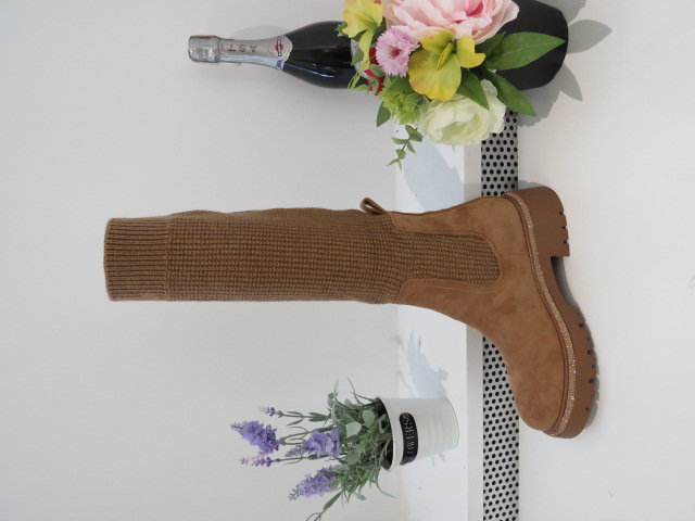 Kozaki Damskie 9511A CAMEL 36-41 1