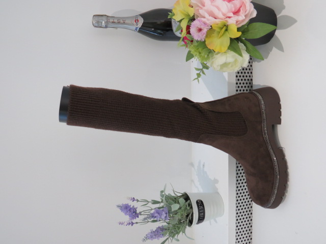 Kozaki Damskie 9511A BROWN 36-41 1