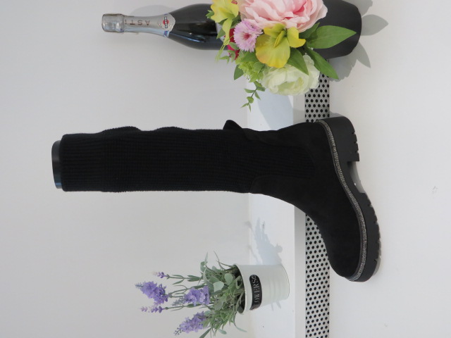 Kozaki Damskie 9511 BLACK 36-41 1