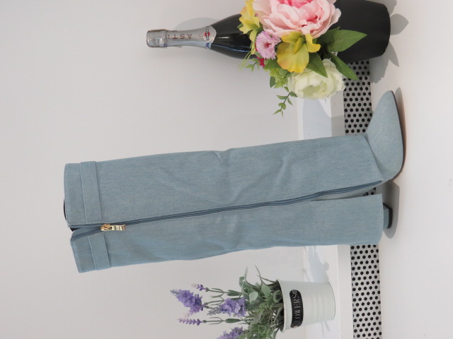 Kozaki Damskie CLS296 L.BLUE 36-41 1