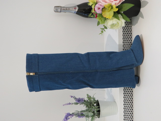 Kozaki Damskie CLS296 BLUE 36-41 1