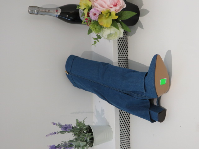 Kozaki Damskie CLS296 BLUE 36-41 2