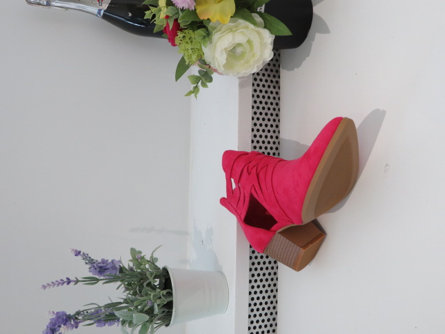 Botki Damskie 8688 FUSHIA 36-41 2