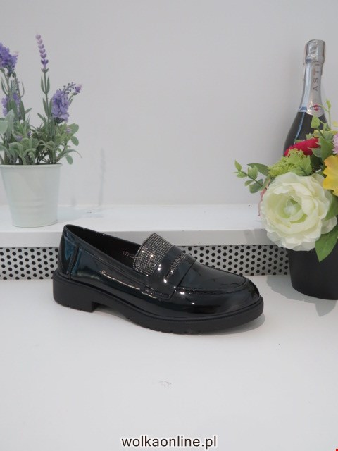 Półbuty Damskie 100-337A BLACK 36-41
