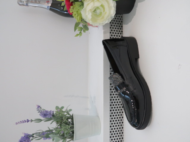 Półbuty Damskie 100-337A BLACK 36-41 1